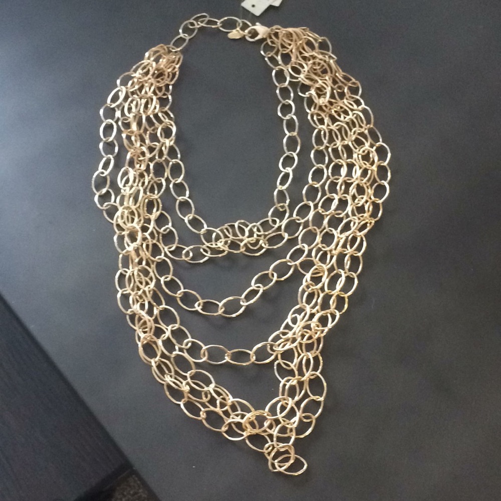 Amrita Singh gold necklace